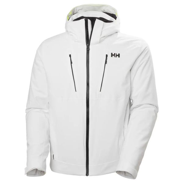 Kurtka narciarska Helly Hansen Alpha 4.0. Białe kurtki męskie Helly Hansen, m, bez wzorów, z dzianiny, bez kaptura. Za 1,379.50 zł.