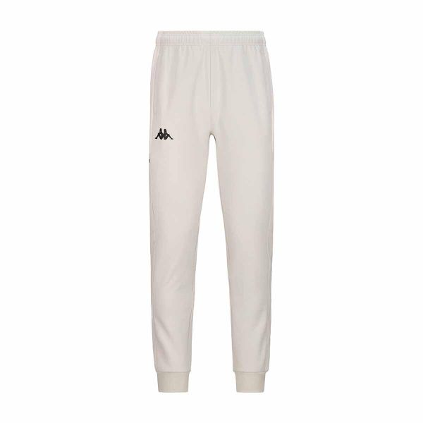 Spodnie do biegania Kappa Karufin Akteev. Białe krótkie spodenki sportowe męskie Kappa, m, bez wzorów, do biegania. Za 285.50 zł.