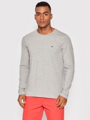 Tommy Hilfiger Longsleeve MW0MW10804 Szary Slim Fit. Szare bluzki z długim rękawem męskie Tommy Hilfiger, m, bez wzorów, z bawełny, bez kołnierzyka. Za 199.99 zł.