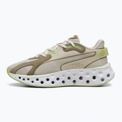 Buty do biegania PUMA Softride Frequence. Zielone obuwie sportowe damskie Puma, bez wzorów, do biegania. Za 299.99 zł.