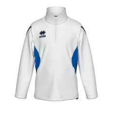 Dziecięca bluza dresowa Errea Charles. Białe bluzy dla chłopców ERREA, bez wzorów, z dresówki, bez ramiączek, bez kaptura. Za 224.00 zł.