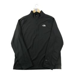 Second life - Bluza polarowa męska 1/4 Zip czarna - Jak nowy. Czarne bluzy męskie The North Face, m, bez wzorów, z materiału, bez kaptura. Za 168.96 zł.