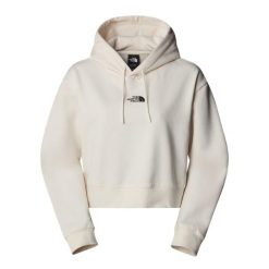 Bluza Kobieta THE NORTH FACE W ESSENTIAL CROP HOODIE. Szare bluzy sportowe damskie The North Face, bez wzorów, bez kaptura, trekkingowe. W wyprzedaży za 312.00 zł.