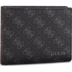 Duży Portfel Męski GUESS - SM2535 LEA20 BLA. Czarne portfele męskie Guess, ze skóry ekologicznej. Za 279.00 zł.