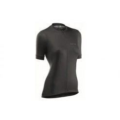 Damski jersey Northwave Active. Czarne koszulki sportowe damskie Northwave, bez wzorów, z jersey, rowerowe. Za 335.50 zł.