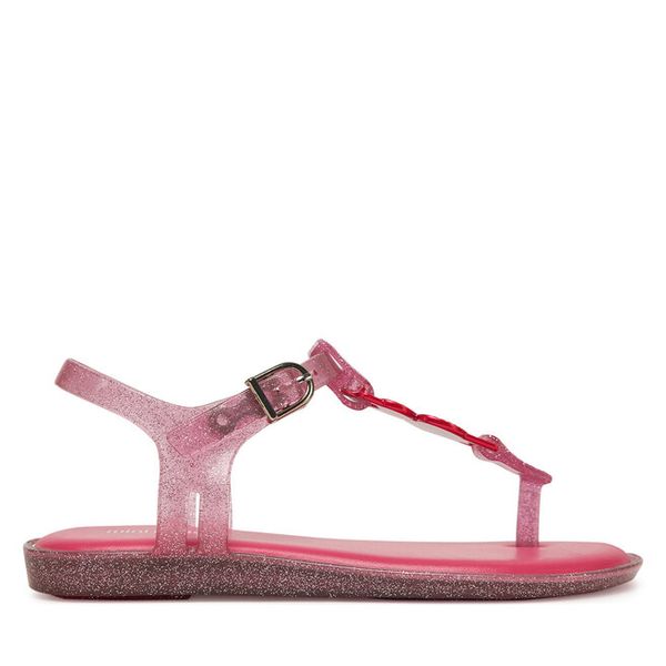 Sandały Melissa. Czerwone sandały dziewczęce Melissa, bez zapięcia. Za 319.99 zł.