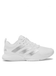 Adidas Buty halowe Court Team Bounce 2.0 HR1235 Biały. Białe obuwie sportowe damskie Adidas, bez wzorów, z materiału. Za 322.99 zł.