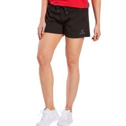 Spodenki damskie Erima Essential Team Sweat Shorts. Czarne szorty sportowe damskie Erima, m, bez wzorów, sportowe, do piłki nożnej. Za 183.00 zł.