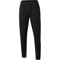 Spodnie damskie Jako d'entraînement Premium Dames. Czarne spodnie sportowe damskie Jako, bez wzorów, z elastanu. Za 133.00 zł.