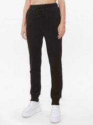 TWINSET Spodnie dresowe 232TT2371 Czarny Regular Fit. Czarne spodnie dresowe damskie Twinset, m, bez wzorów, z bawełny. Za 599.99 zł.