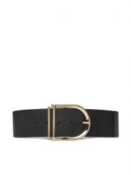 PINKO Pasek Damski Cheyenne 60mm 20251 PLT01 A2LY Z99L Czarny. Czarne paski damskie Pinko, bez wzorów, ze skóry. Za 389.99 zł.