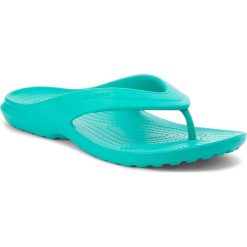 Japonki CROCS - Classic Flip 202635 Tropical Teal. Zielone klapki damskie Crocs, z tworzywa sztucznego. Za 89.00 zł.