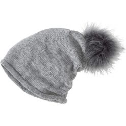 Czapka beanie z pomponem bonprix jasnoszary melanż. Czapki i kapelusze damskie marki bonprix. Za 34.99 zł.