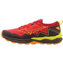 Buty do biegania męskie Mizuno Wave Daichi 9. Czerwone buty sportowe męskie Mizuno, z materiału, bez zapięcia, do biegania, mizuno wave. Za 592.00 zł.