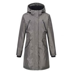 Parka dla kobiet Imperial Riding Jolly. Szare kurtki sportowe damskie IMPERIAL RIDING, bez wzorów, bez kaptura, do jazdy konnej. W wyprzedaży za 684.50 zł.