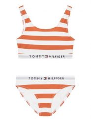 Tommy Hilfiger Strój kąpielowy UG0UG00787 Pomarańczowy. Brązowe stroje kąpielowe dla dziewczynek Tommy Hilfiger, bez wzorów, z syntetyku. Za 129.99 zł.