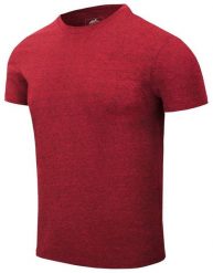T-Shirt Slim - Melange Red - XXL/Regular. Czerwone t-shirty męskie HELIKON, m, bez wzorów, bez kołnierzyka. Za 128.58 zł.