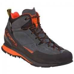 Buty trekkingowe męskie La Sportiva La Boulder X Mid Gtx. Szare trekkingi męskie La Sportiva, za kostkę, trekkingowe, gore-tex. Za 1,061.00 zł.