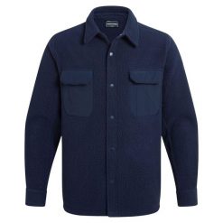 Koszula z długim rękawem Craghoppers Blencathra. Niebieskie koszule męskie Craghoppers, bez wzorów, sportowe, bez kołnierzyka, bez ramiączek. Za 392.75 zł.