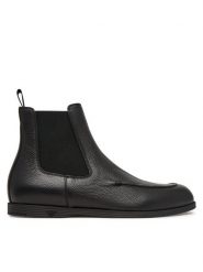 Emporio Armani Sztyblety EM006203 AF28416 UC001 Czarny. Czarne botki męskie Emporio Armani, bez wzorów, ze skóry, bez zapięcia. Za 2,339.00 zł.