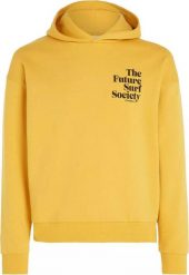 Bluza sportowa damska O'neill FUTURE SURF SOCIETY HOODIE. Żółte bluzy damskie O'Neill, m, bez wzorów, z bawełny, bez kaptura. Za 312.90 zł.
