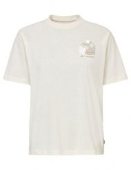 Koszulka damska Cyclist Casual Shirt. Białe koszulki sportowe damskie Vaude, bez wzorów, z materiału, bez kołnierzyka, bez ramiączek, na fitness i siłownię. Za 225.40 zł.