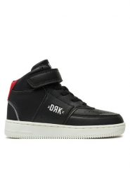 Dorko Sneakersy 90 Classic High K DS24F57K Czarny. Czarne buty sportowe chłopięce Dorko, bez wzorów, ze skóry, bez zapięcia. Za 99.99 zł.