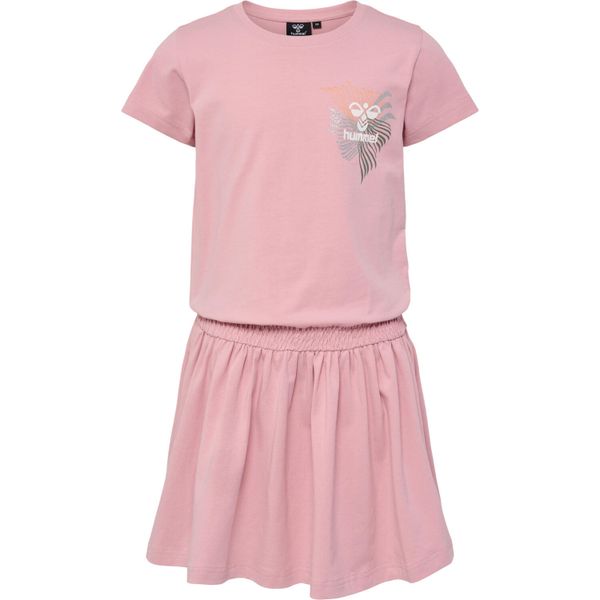 Sukienka dla dziewczynki Hummel hmlErin. Czerwone sukienki dla dziewczynek Hummel, bez wzorów, z bawełny, eleganckie, bez ramiączek. Za 137.00 zł.