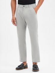 Drykorn Męskie spodnie plisowane - Chasy Mężczyźni szary jednolity, 31-32. Szare spodnie materiałowe męskie DRYKORN, m, bez wzorów, z bawełny, eleganckie. Za 749.95 zł.