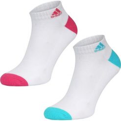 Skarpetki Adidas 2pak F75815. Białe skarpety damskie Adidas. W wyprzedaży za 14.99 zł.