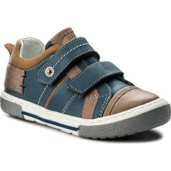 Półbuty LASOCKI KIDS CI12-2708-01. Niebieskie półbuty chłopięce Lasocki Kids, bez wzorów, z nubiku, bez zapięcia. Za 99.99 zł.