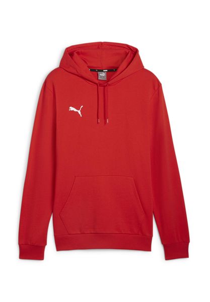 Bluza z kapturem Puma Teamgoal Casuals. Czerwone bluzy męskie Puma, l, bez wzorów, z materiału, z kapturem. Za 179.00 zł.