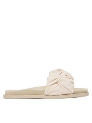 Inuikii Klapki Fjord Flower 1004.003.0122 Kremowy. Białe klapki damskie Inuikii, bez wzorów, z materiału, bez obcasa. Za 979.99 zł.