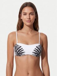Fracomina Góra od bikini FV26SR1004J493J4 Biały. Białe bikini damskie Fracomina, xs, bez wzorów. Za 279.99 zł.