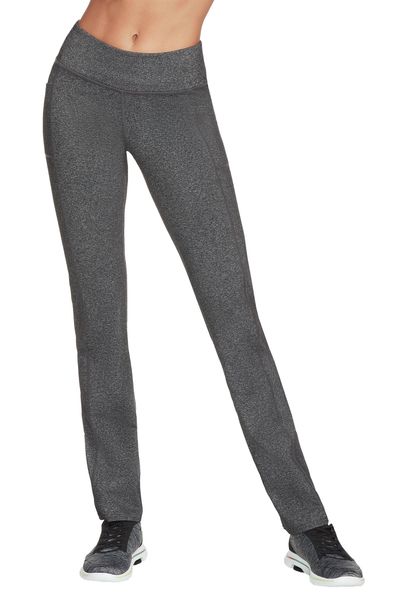 Spodnie damskie Skechers. Szare spodnie materiałowe damskie Skechers, m, bez wzorów, z nylonu. Za 179.99 zł.