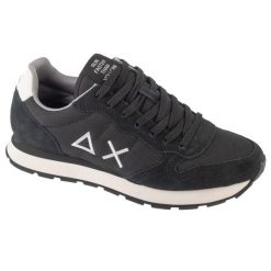 Buty sportowe Sneakersy męskie, Tom Solid. Czarne trekkingi męskie SUN68, trekkingowe. Za 399.99 zł.