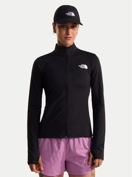 The North Face Bluza Flex NF0A8HFDJK31 Czarny Slim Fit. Czarne bluzy damskie The North Face, s, bez wzorów, bez kaptura. Za 279.99 zł.