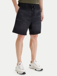 Guess Jeans Szorty jeansowe M6GD35 D8003 Czarny Relaxed Fit. Czarne szorty męskie Guess Jeans, m, z aplikacjami, z bawełny. Za 349.99 zł.