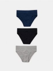 Majtki slipy 3 pack - wielobarwny. Slipki męskie Sinsay, l, bez wzorów. Za 19.99 zł.