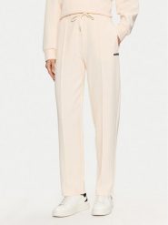 Guess Spodnie materiałowe V5RB01 KCLD1 Écru Regular Fit. Spodnie materiałowe damskie Guess, xl, z aplikacjami, z materiału. Za 209.99 zł.