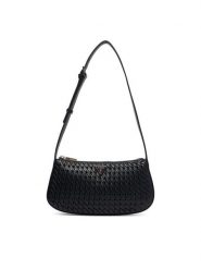 Guess Torebka Kora HWWG97 48170 Czarny. Czarne torebki do ręki damskie Guess, z aplikacjami, ze skóry, bez dodatków. Za 584.99 zł.