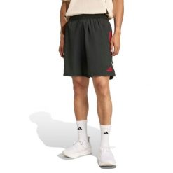 Szorty Liverpool FC Competition Downtime 2025/26. Czarne szorty męskie Adidas, s, z aplikacjami, z materiału, eleganckie. Za 166.00 zł.