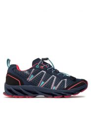 CMP Buty do biegania Kids Altak Trail Shoe 30Q9674J Granatowy. Niebieskie buty sportowe dziewczęce CMP, bez wzorów, z materiału, bez zapięcia, do biegania. Za 169.99 zł.