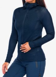 Bluza do biegania damska Houdini Pace Flow Houdi. Niebieskie bluzy damskie Houdini, l, bez wzorów, z materiału, bez kaptura. Za 743.60 zł.