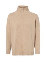 Weekend Max Mara bluzka z golfem z wełny dziewiczej Kobiety wełna ze strzyży beżowy, S. Brązowe bluzki damskie Weekend Max Mara, s, bez wzorów, z wełny, bez kołnierzyka, bez ramiączek. Za 1,199.95 zł.