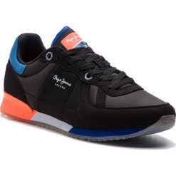 Sneakersy PEPE JEANS - Tinker Neon PMS30507 Black 999. Półbuty na co dzień męskie marki Pepe Jeans. Za 349.00 zł.