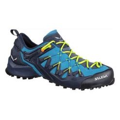 Buty trekkingowe męskie Salewa MS Wildfire Edge. Czarne trekkingi męskie Salewa, trekkingowe. Za 937.00 zł.