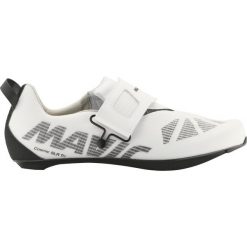 Buty Mavic Cosmic SLR Triathlon. Białe buty sportowe męskie MAVIC, bez zapięcia, rowerowe. Za 908.40 zł.