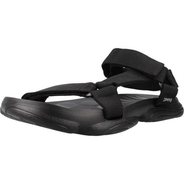 Sandały CAMPER KARST SANDAL Czarny. Czarne sandały męskie Camper, z tkaniny, bez zapięcia. Za 404.78 zł.
