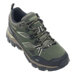 Męskie Buty Do Chodzenia Holcombe 3 Low. Zielone trekkingi męskie Regatta, trekkingowe. Za 326.99 zł.